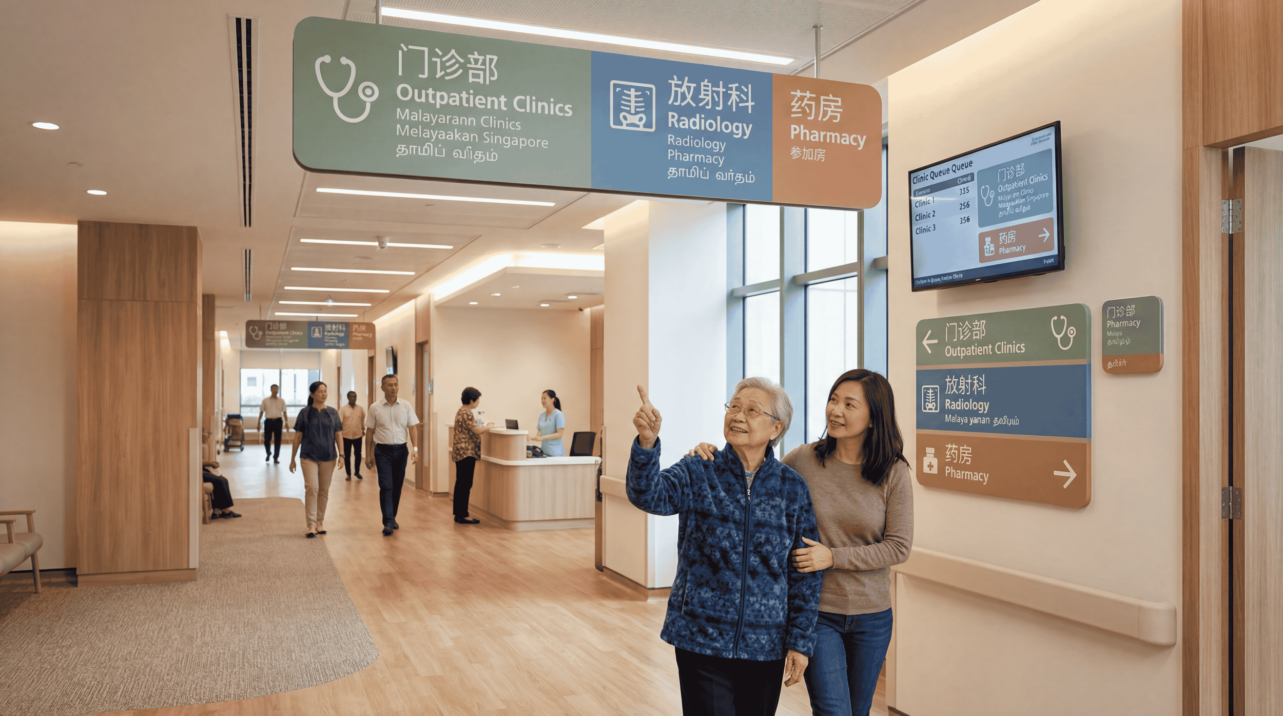 Healthcare Wayfinding: Reducing Anxiety Through Compassionate Navigation Design.