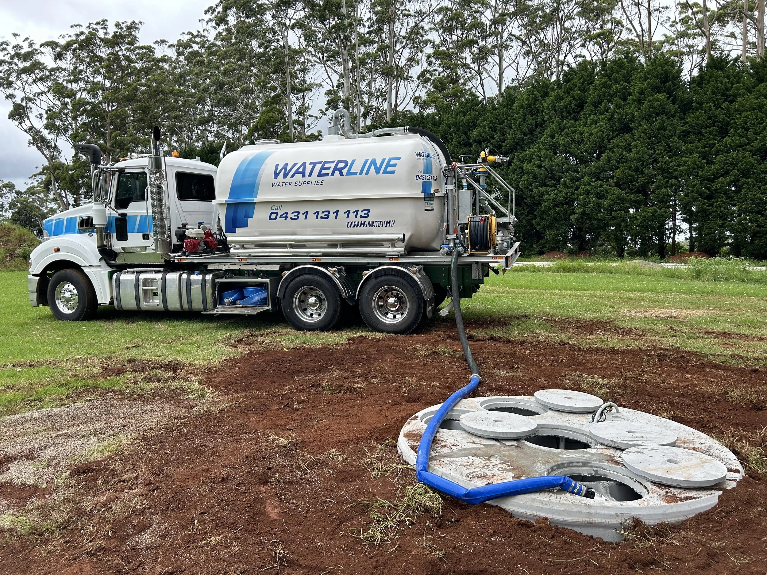 drinking water tank fill