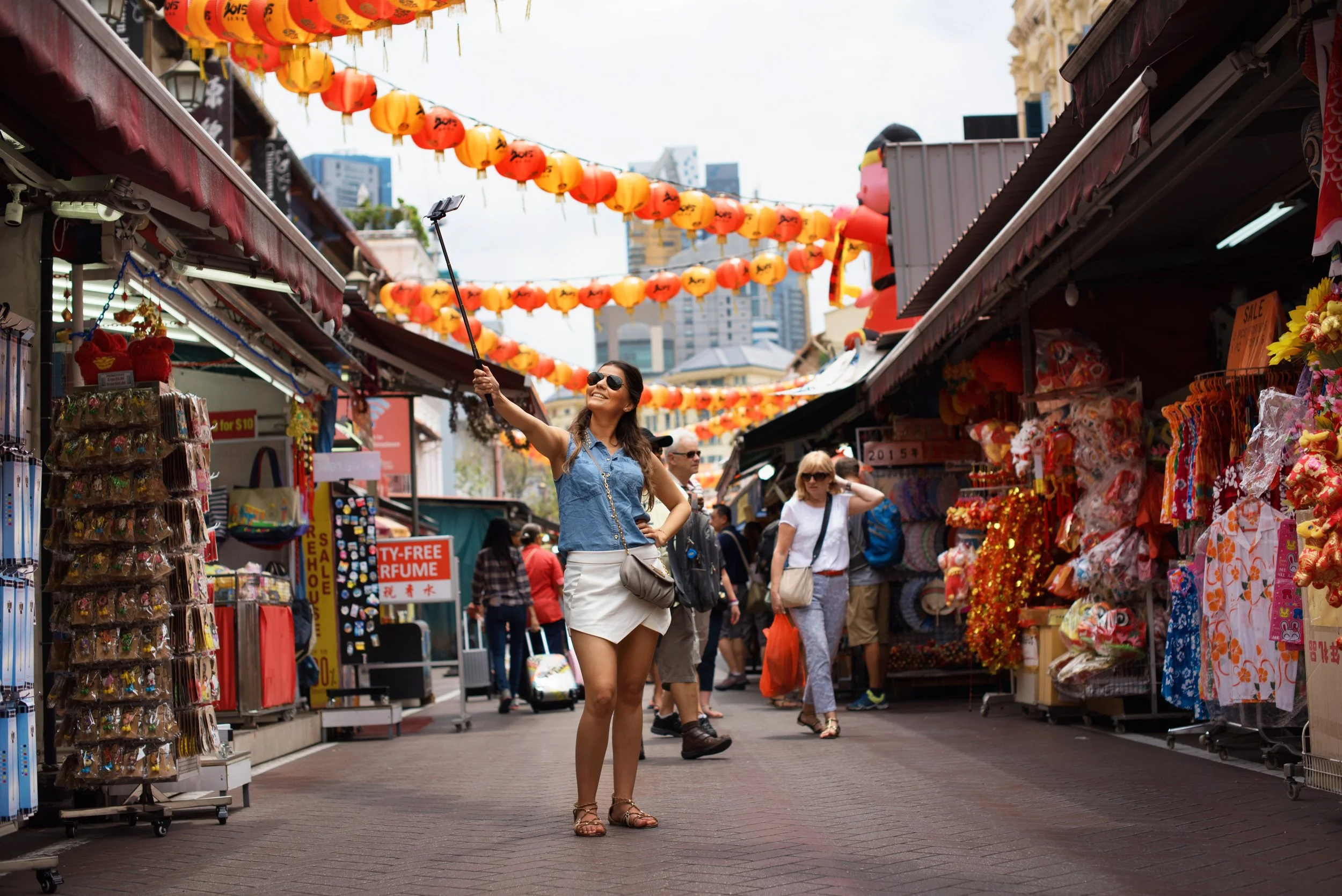 Atrakcje Singapuru: Chinatown, Pagoda Street, Singapur.