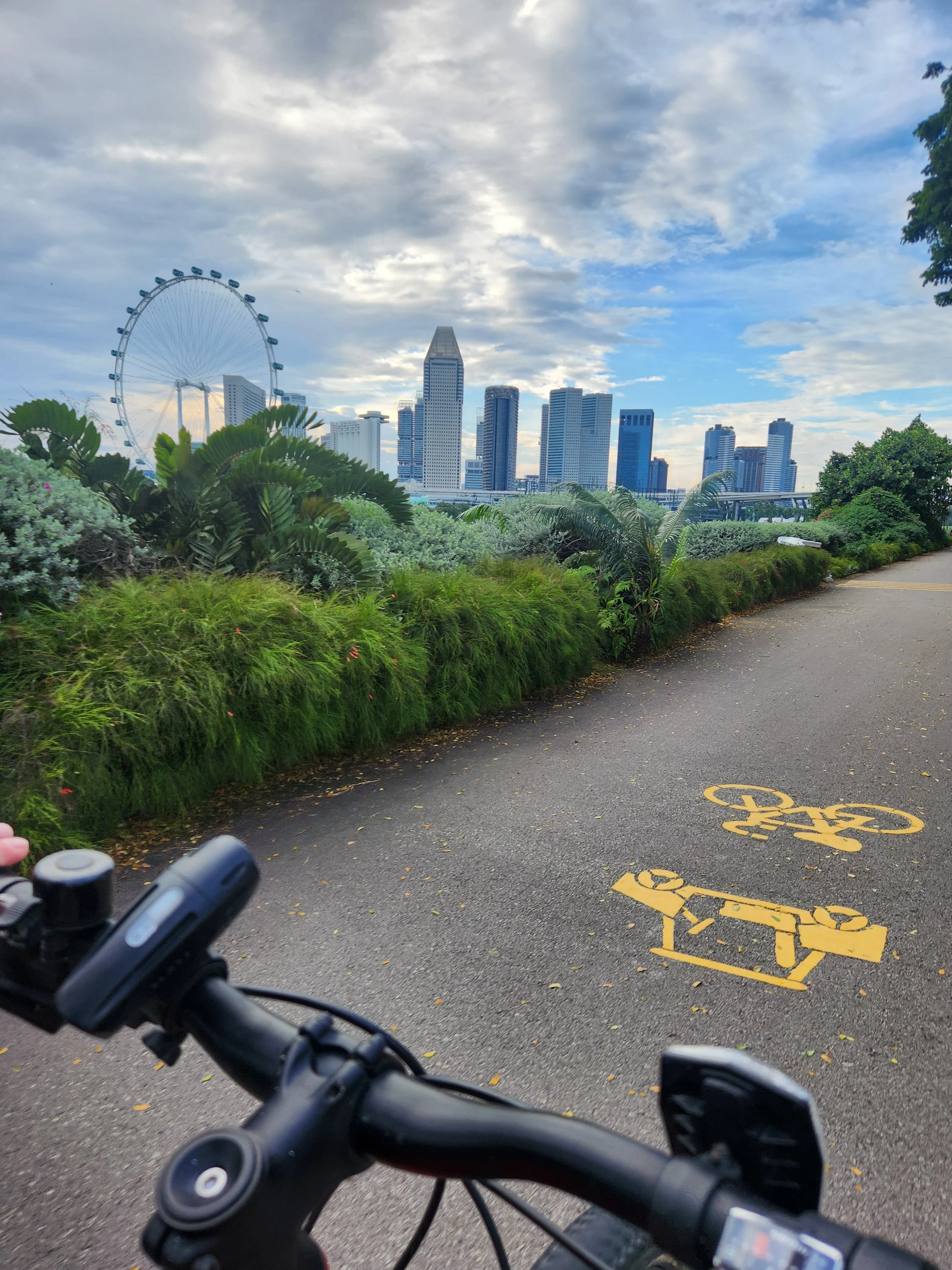 Singapur na rowerze