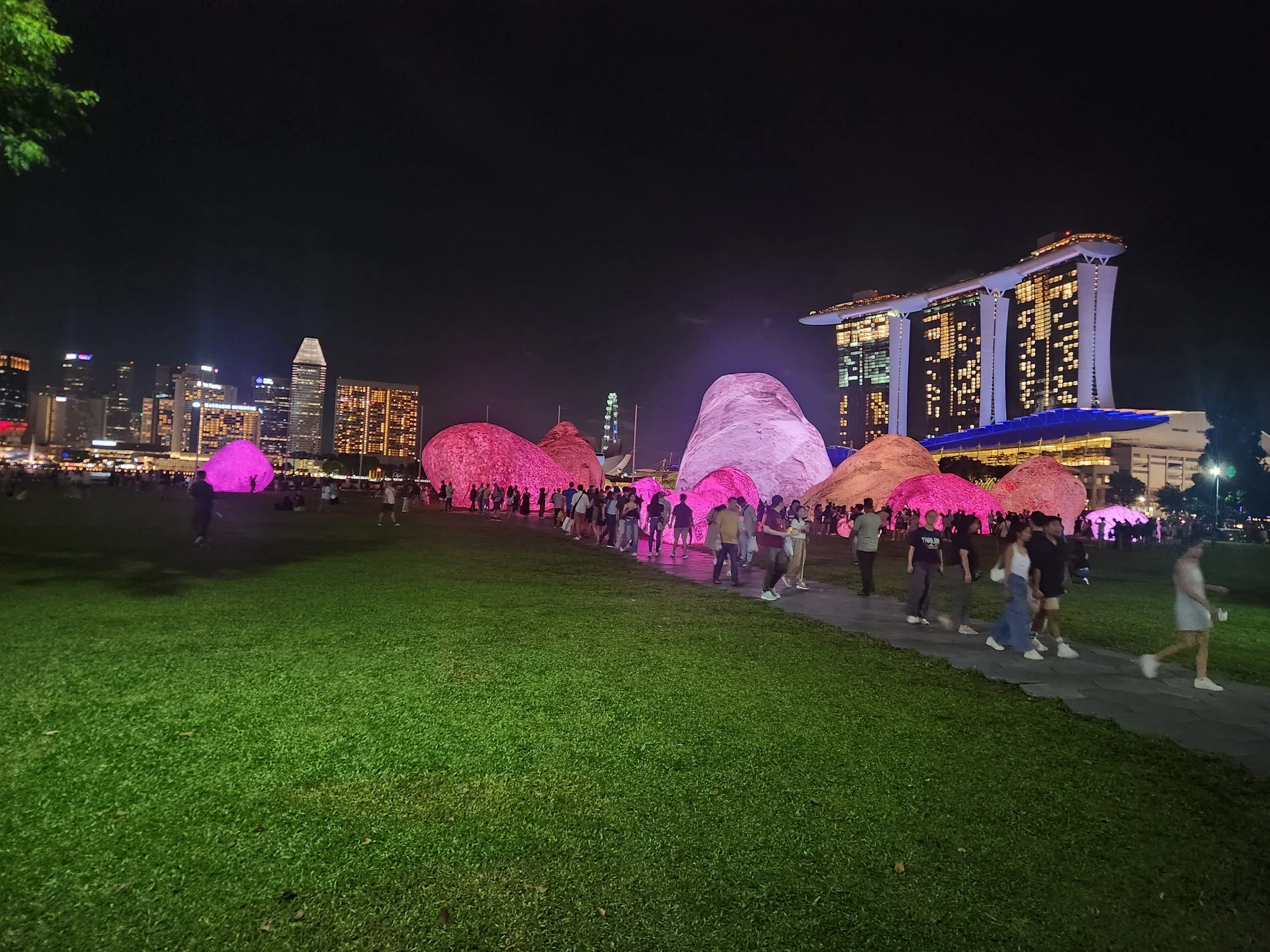 Atrakcje Singapuru:  Marina Bay, Marina Bay Sands,  Singapur..