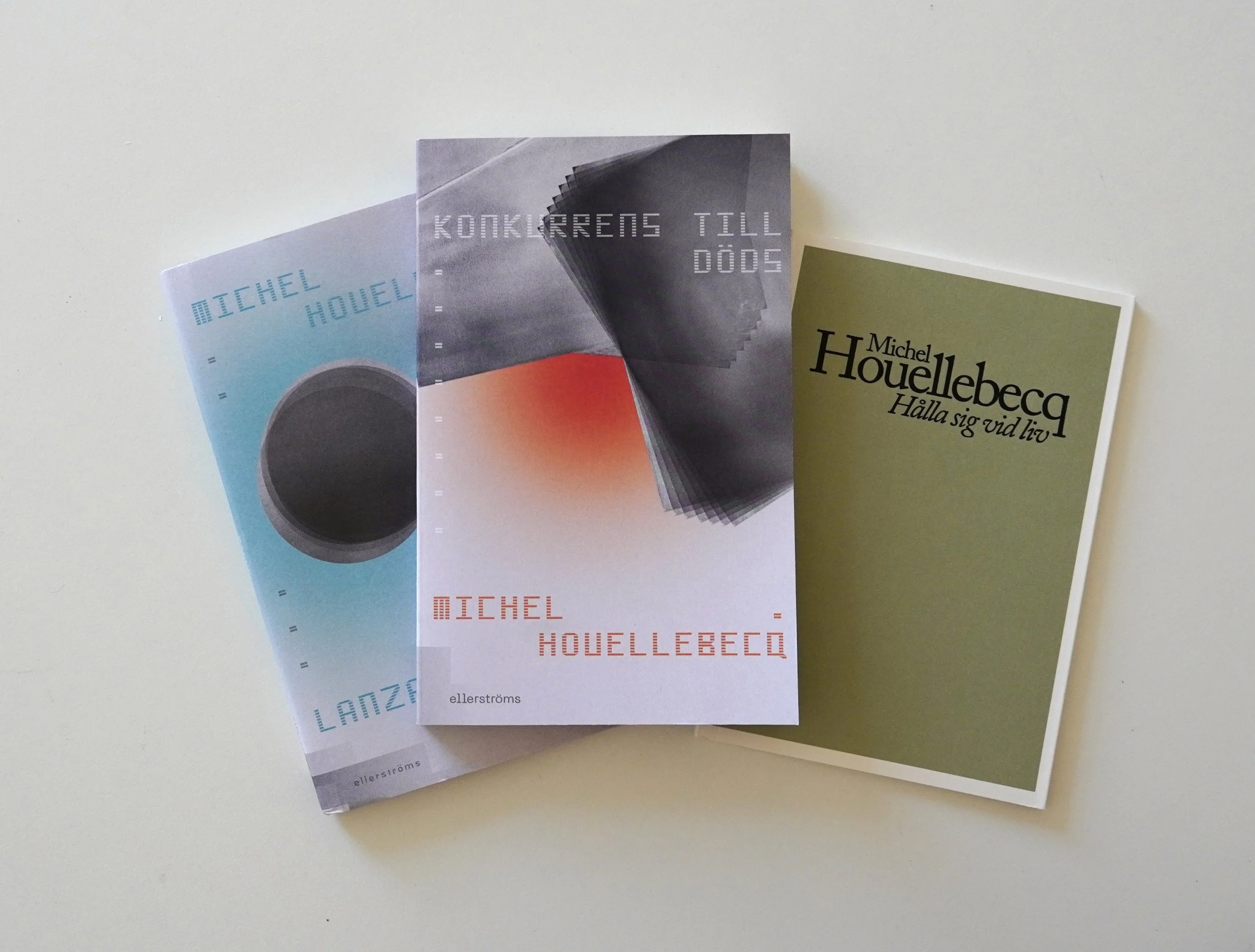 3 x Houellebecq