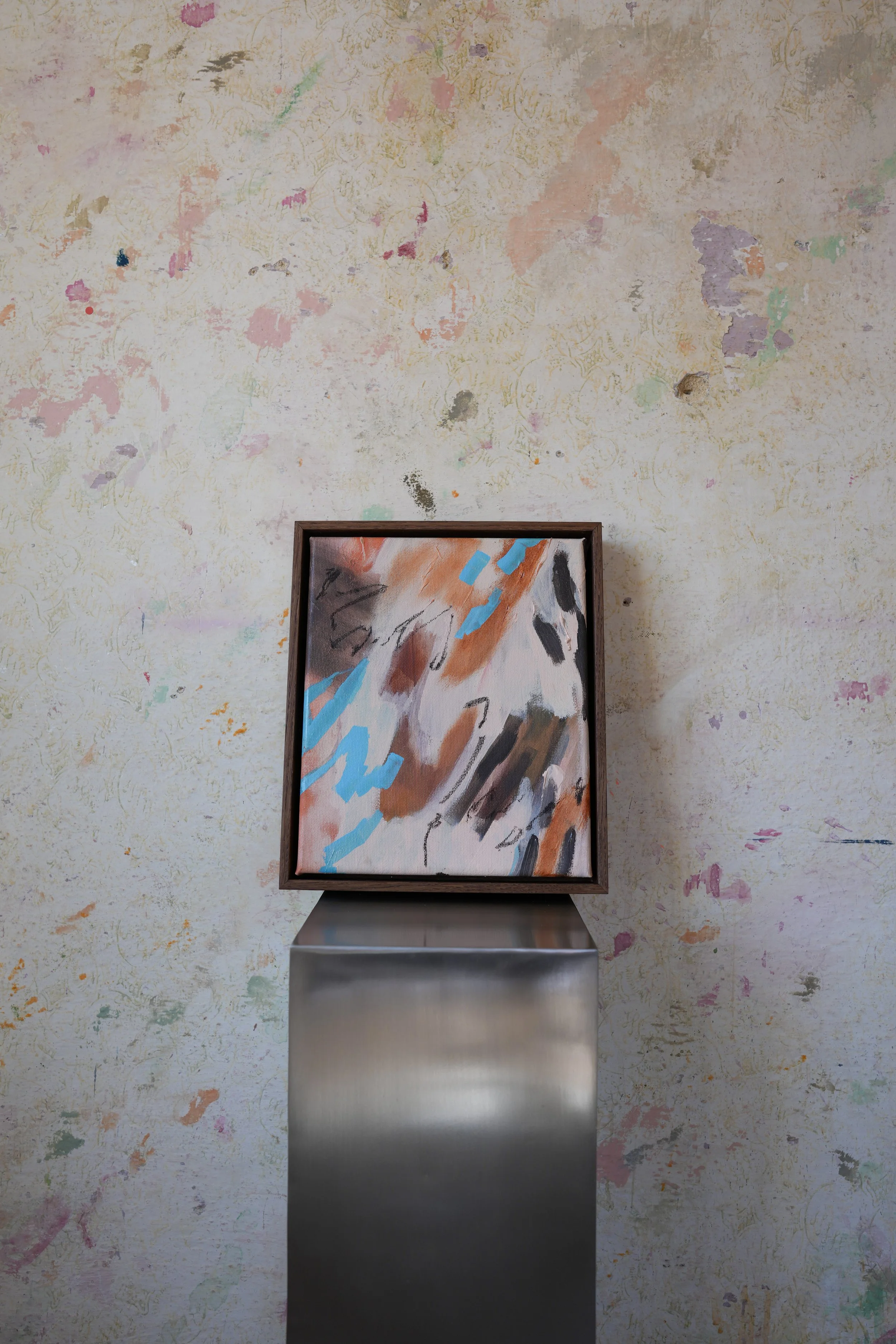 Soft Terrain original abstract painting by Christina Anna Sperber