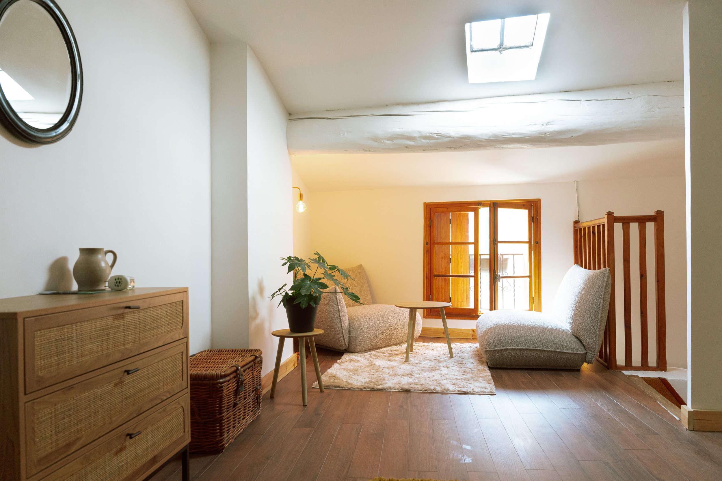Real estate photography of an Airbnb in the South of France