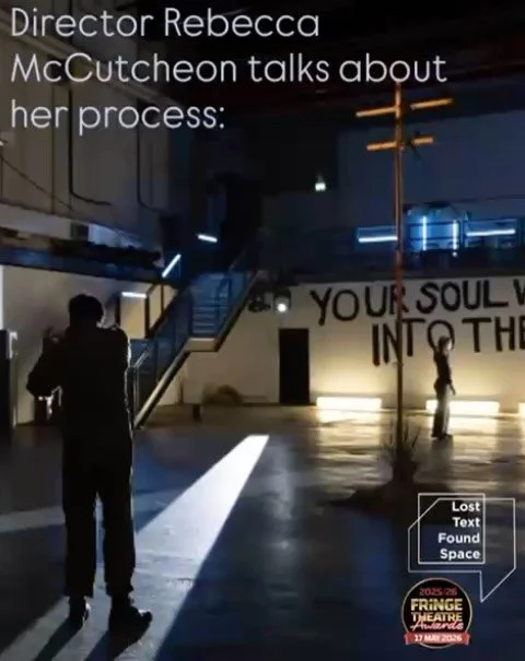 ✨As we begin our series celebrating the creative processes behind Far Away, Director Rebecca McCutcheon, National Fringe Theatre Awards nominee for Best Direction, reflects on shaping an immersive, site-responsive work within the vastness of P3. ✨

&