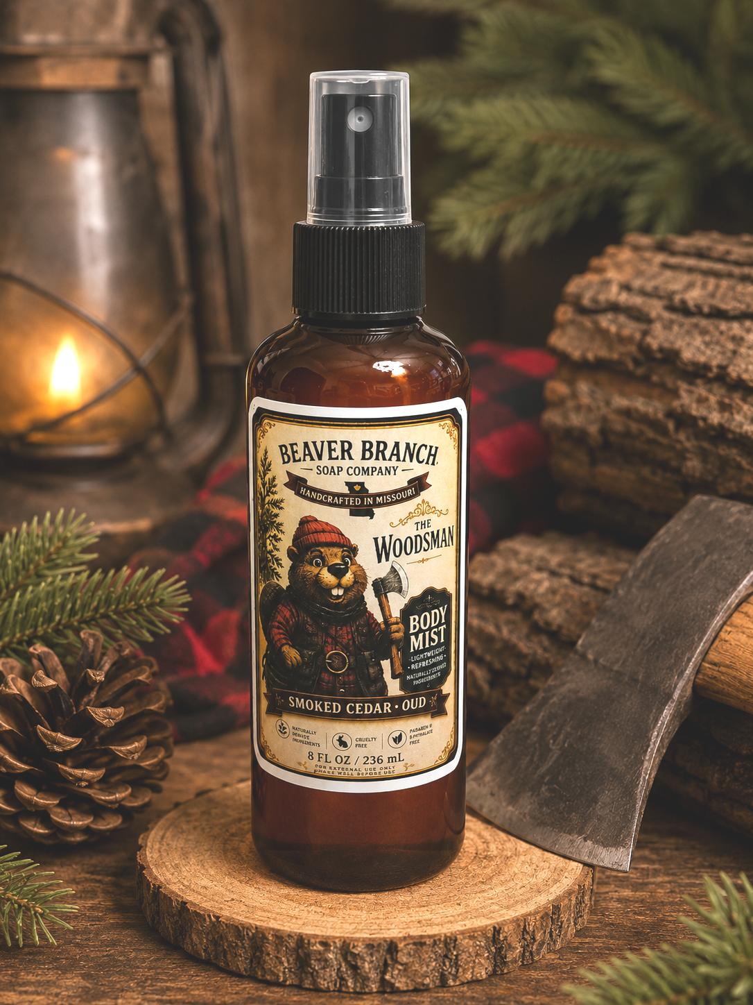 Woodsman Body Mist