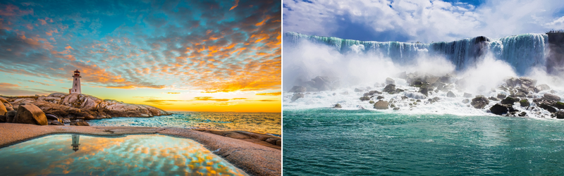 Thundering Falls to Twinkling Skylines