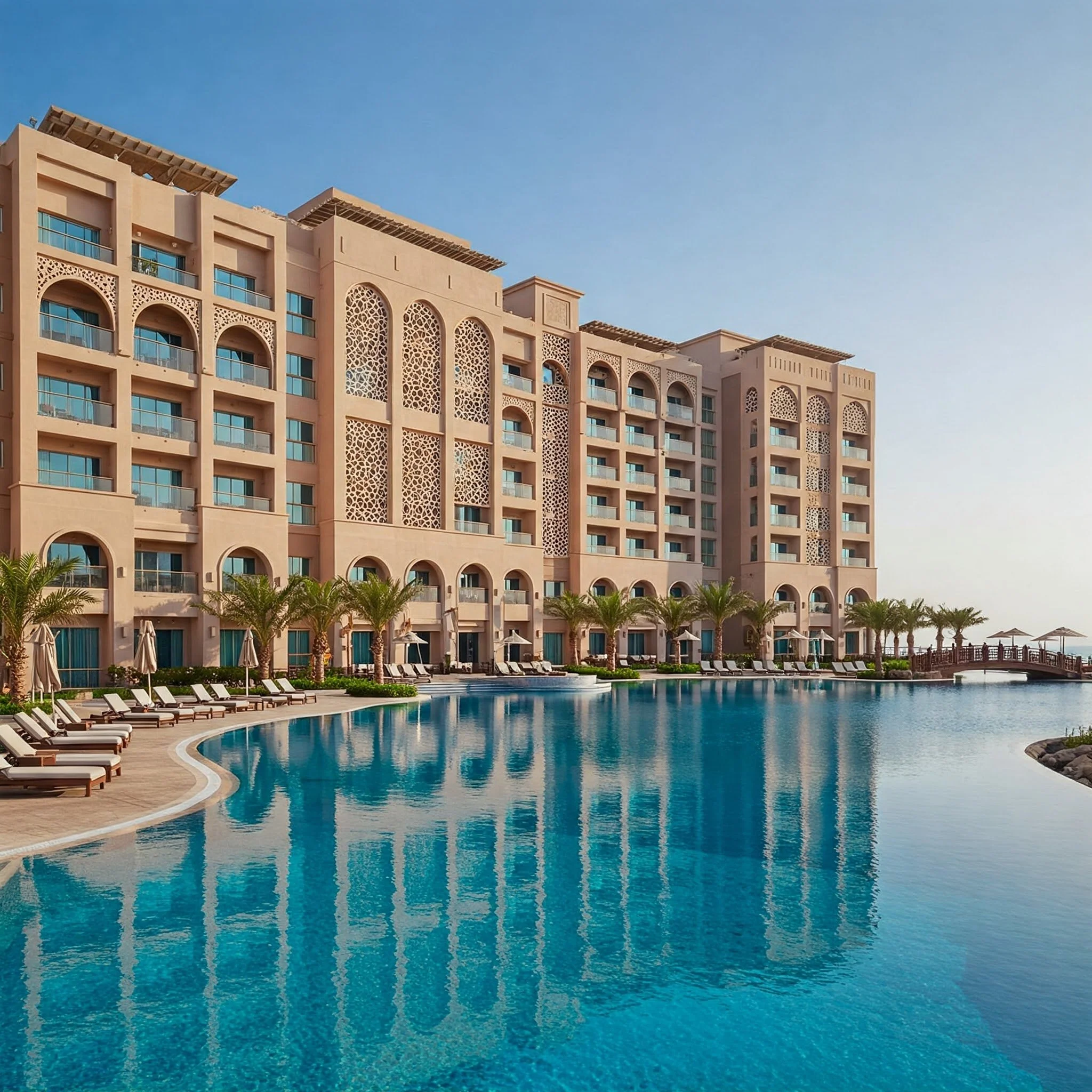 A luxury hotel in Ras Al Khaimah