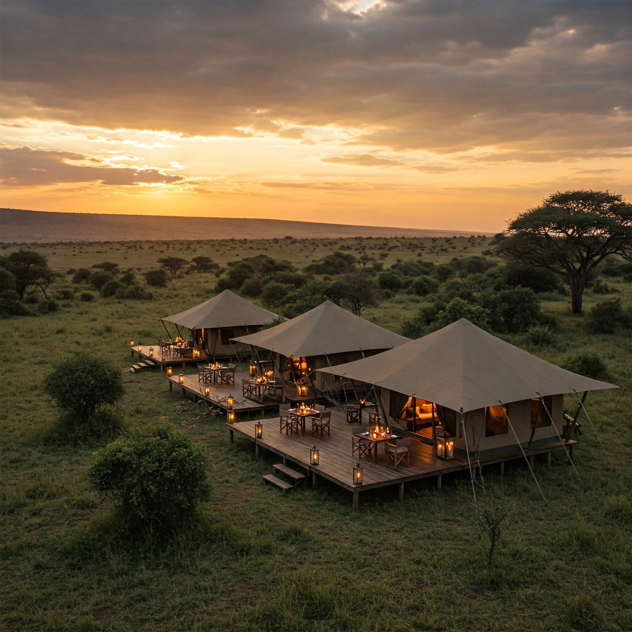 Stay in superb lodges & tented camps in Tanzania