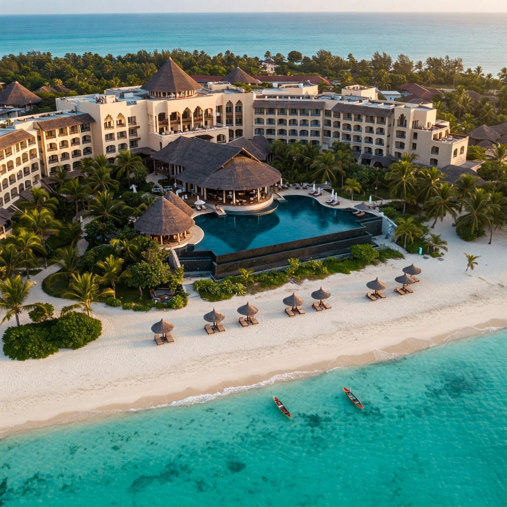 Unwind on pristine beaches in Zanzibar