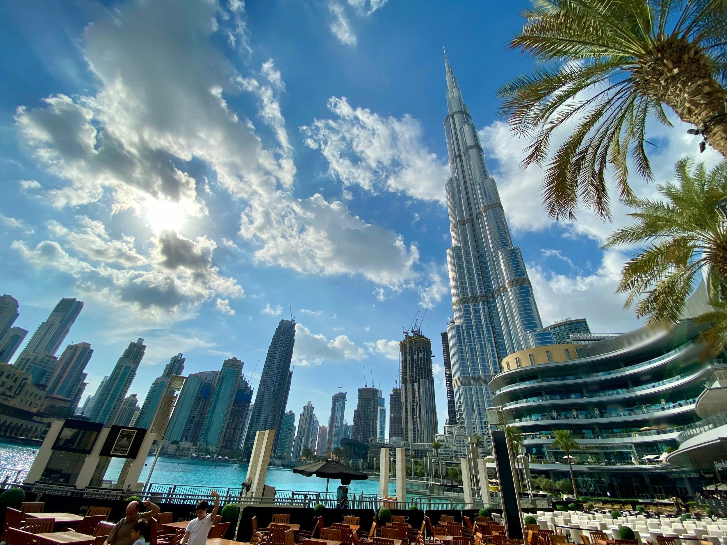View of the Burj Khalifa
