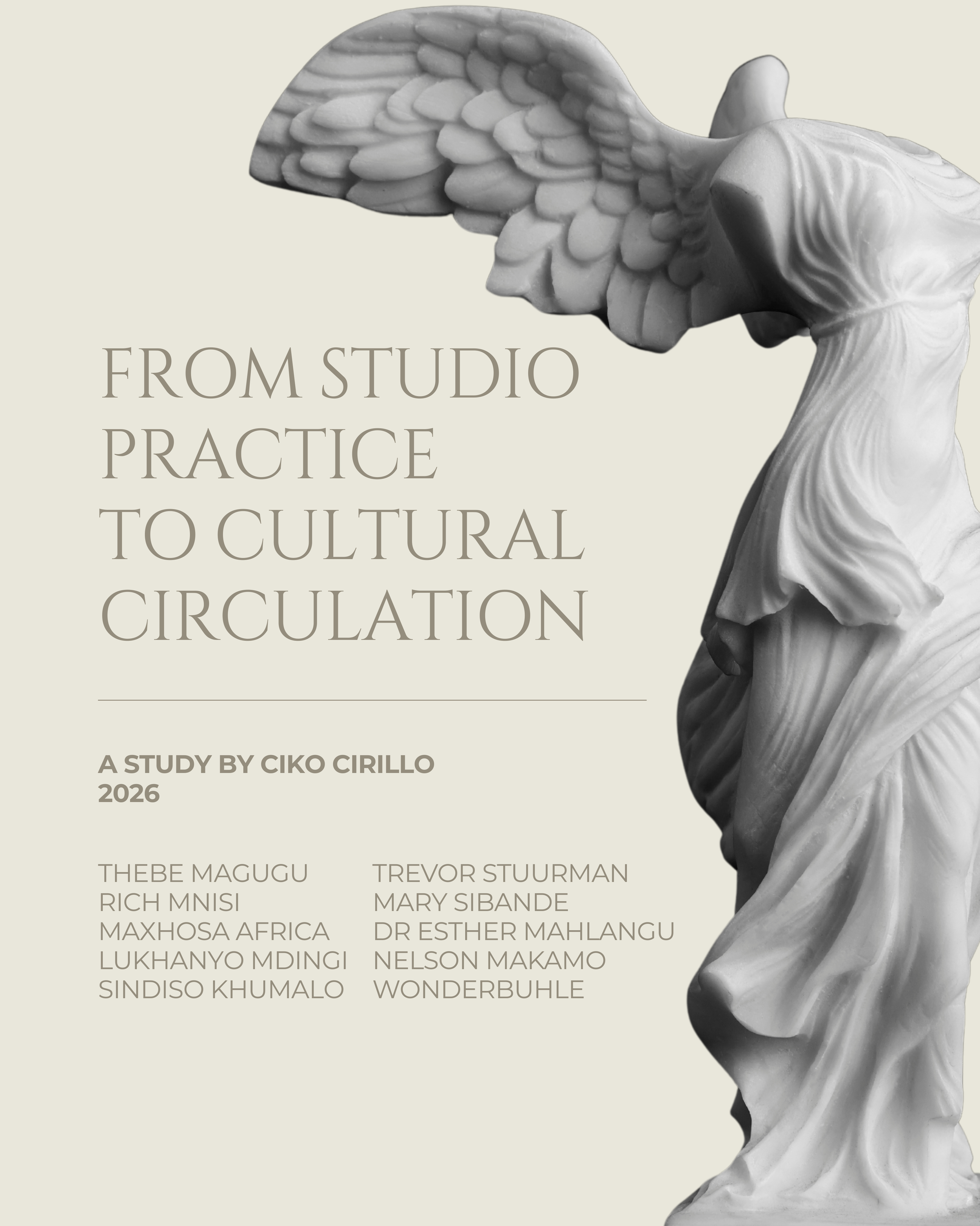 From Studio Practice to Cultural Circulation