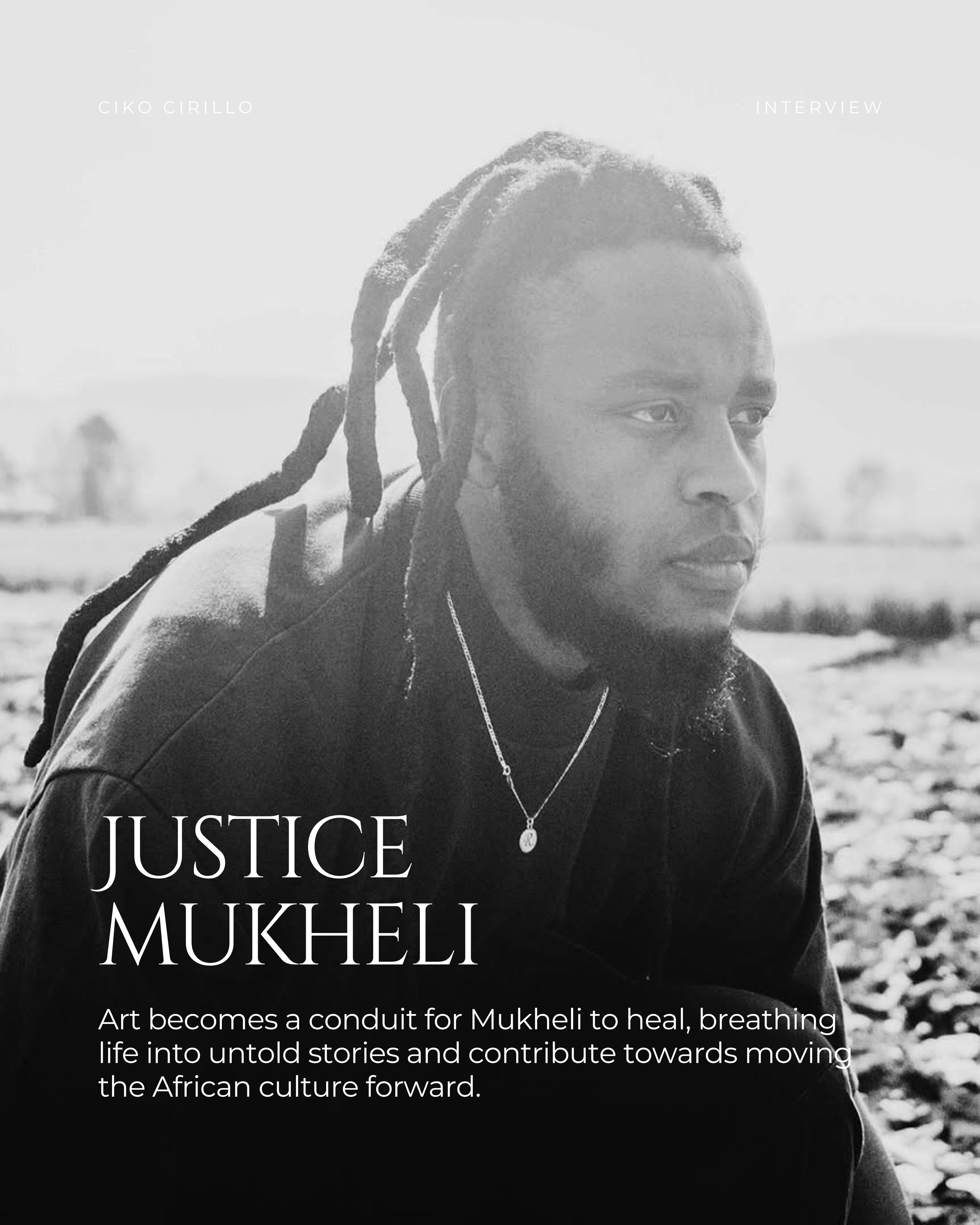 Justice Mukheli On Telling Authentic African Stories Through Art