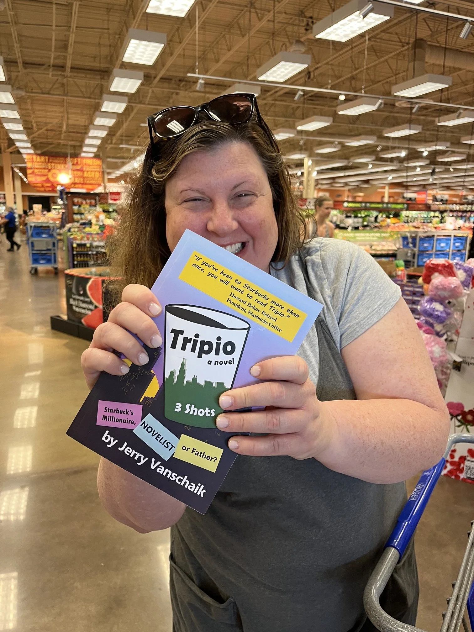 A fan of my Starbucks novel, Tripio.