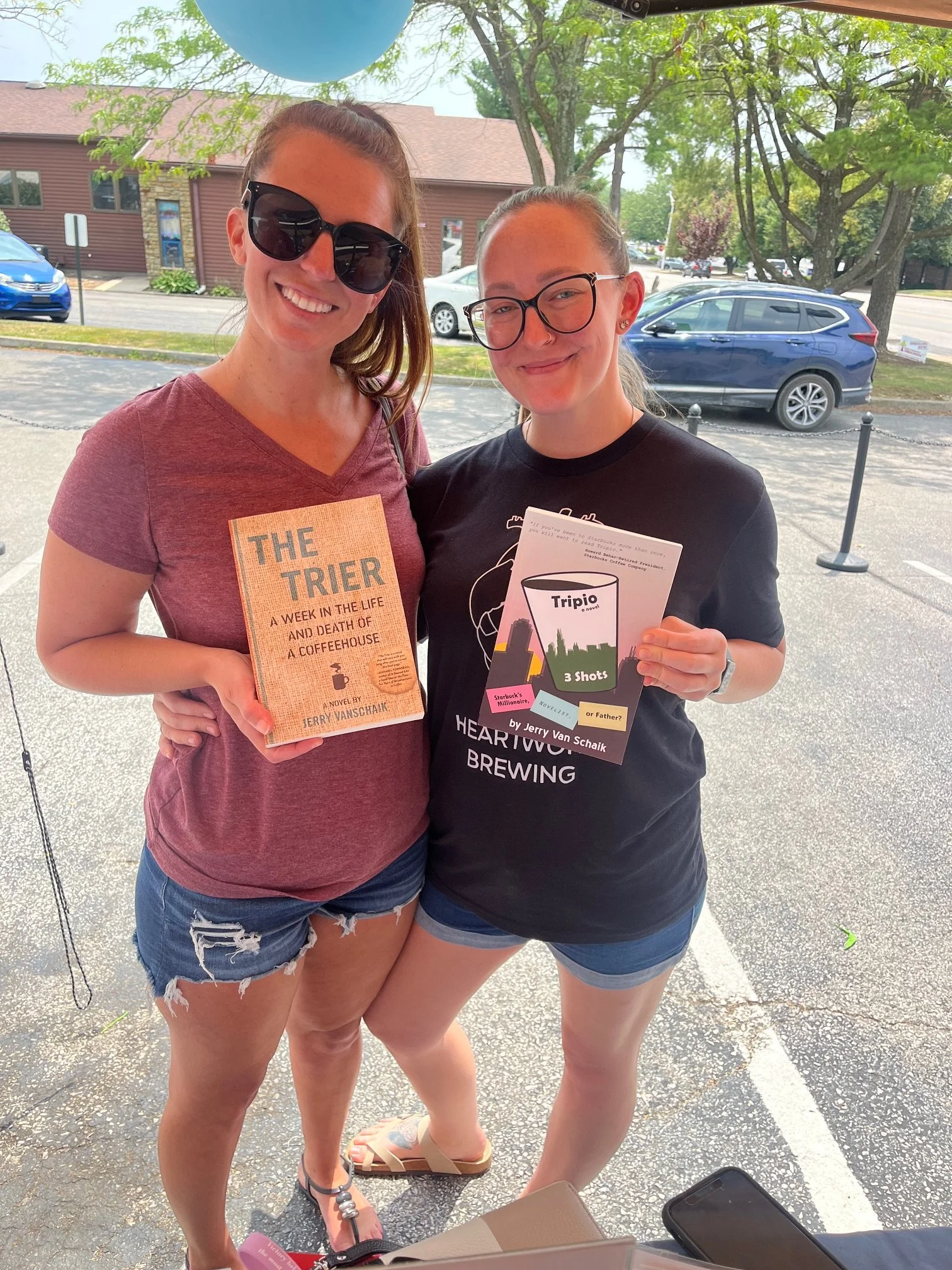 Sold both novels in Bloomington.