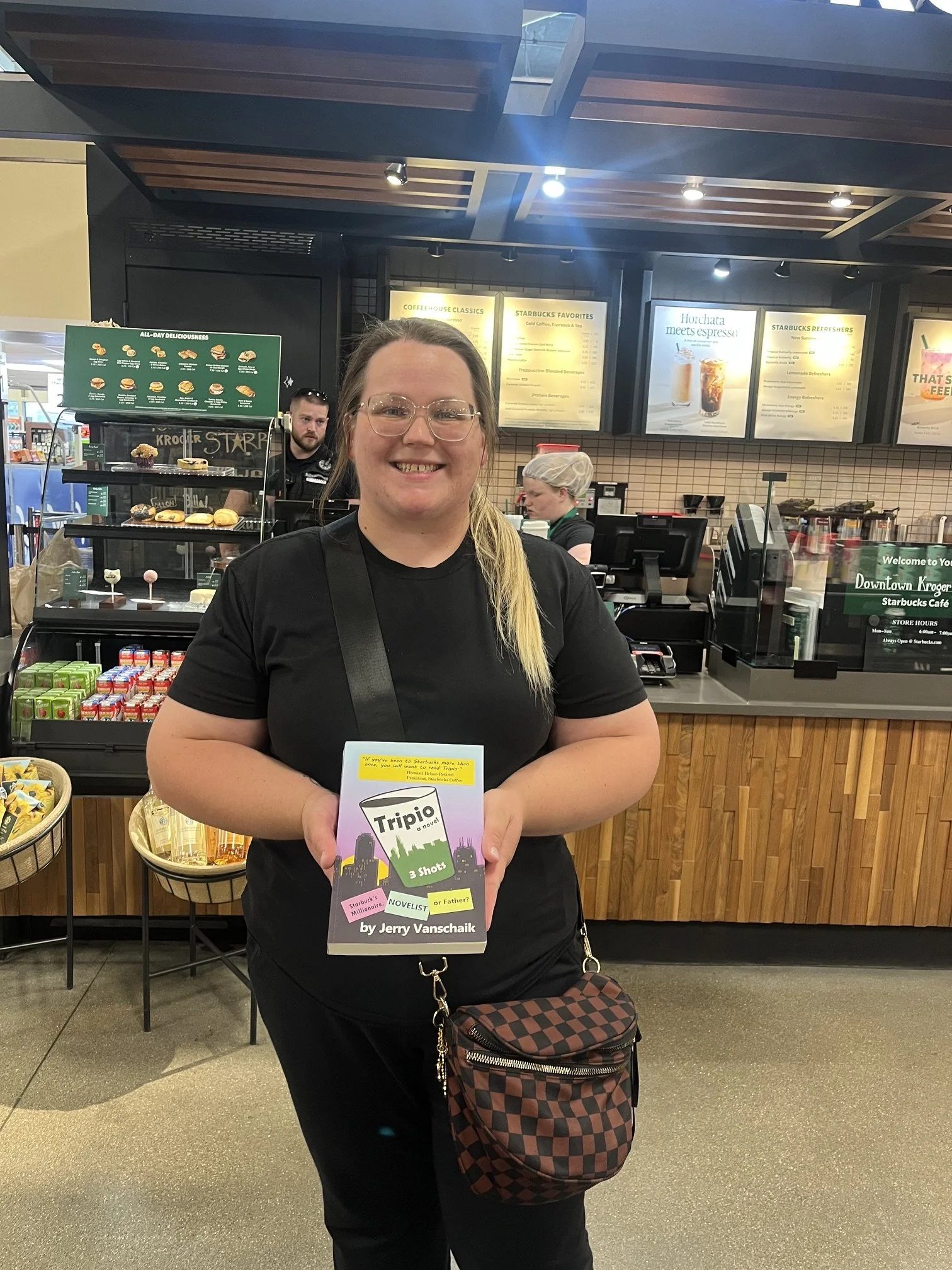 A Tripio buyer and Starbucks fan.