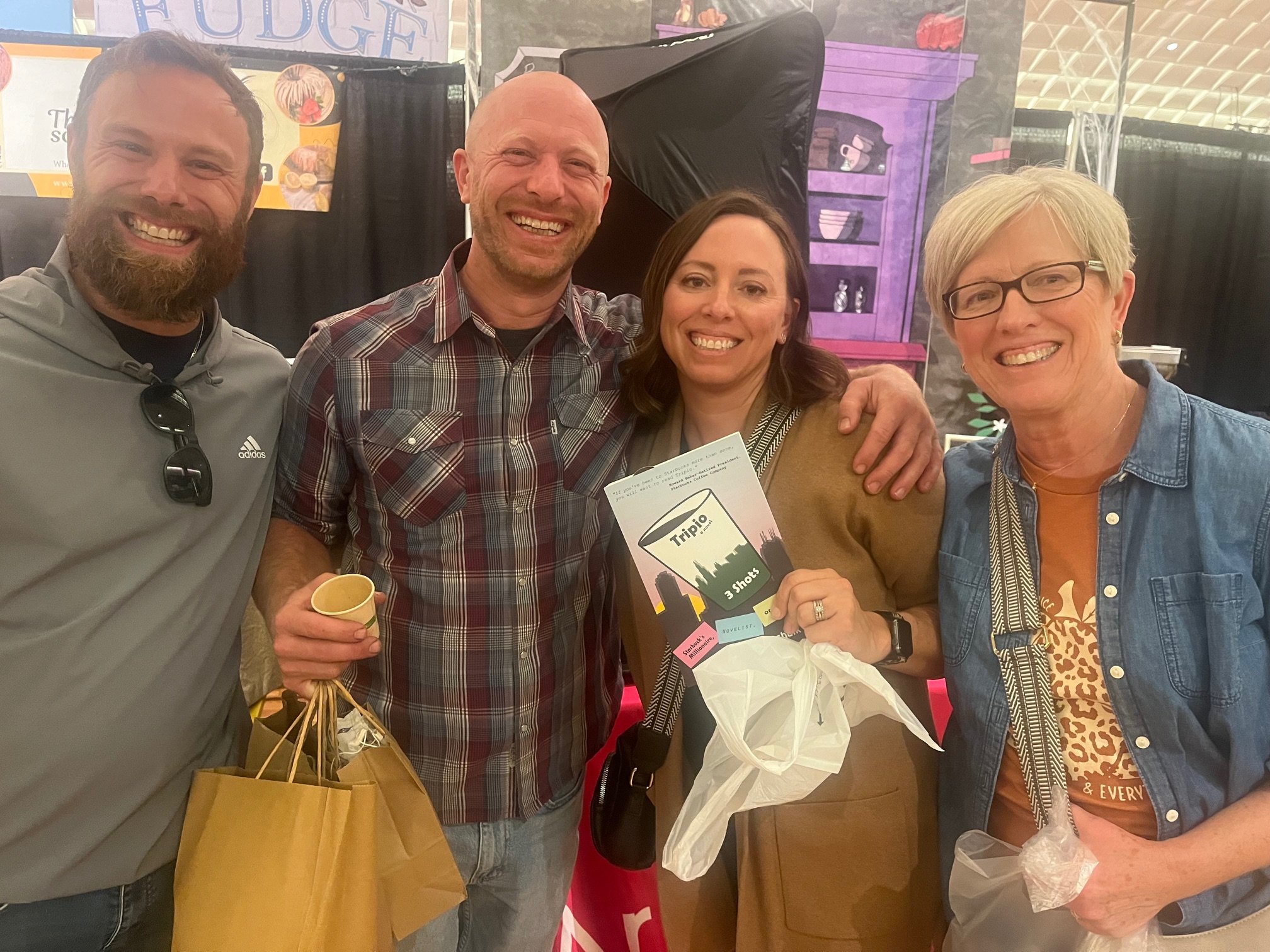 Sold my Starbucks novel at Cincinnati Coffee Festival