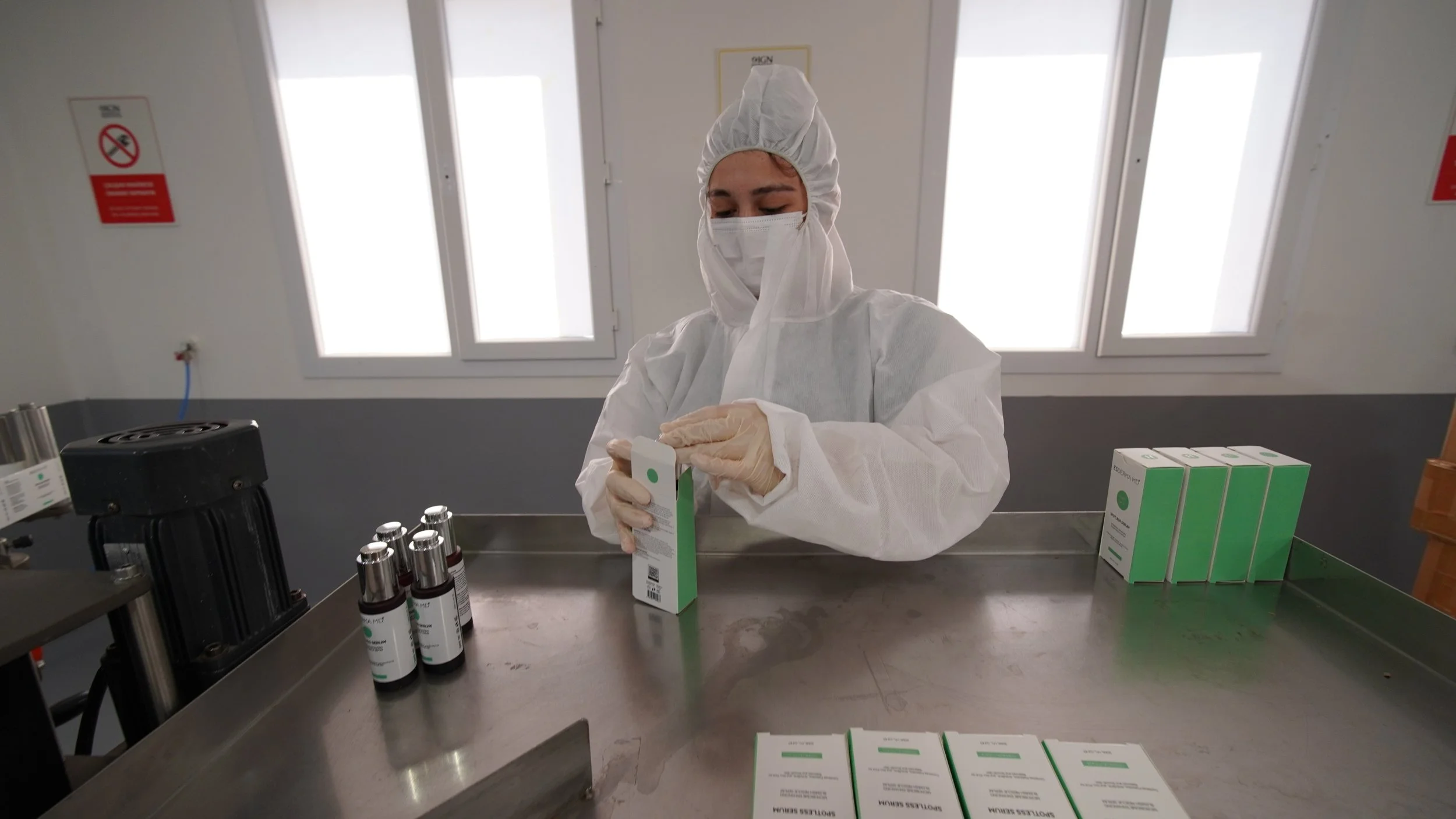 International Group Nacar private label kozmetik son ürün kalite kontrol | International Group Nacar private label cosmetics final product inspection Turkey