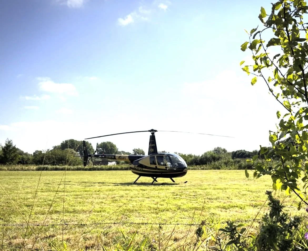 HOOG BEZOEK BIJ DE HELIBAR! 🚁