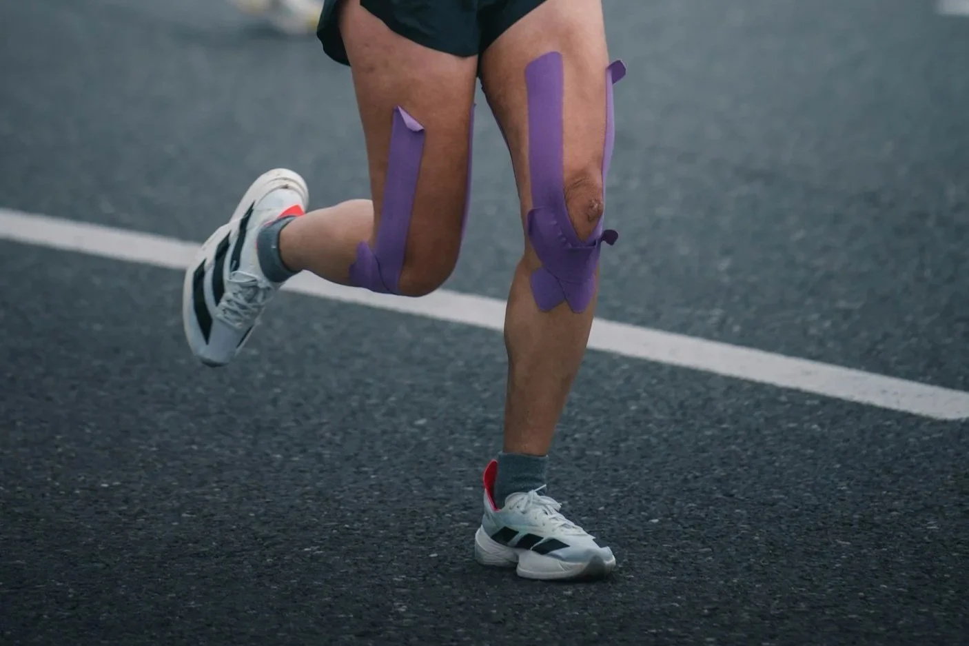 Kinsesiology Taping for running