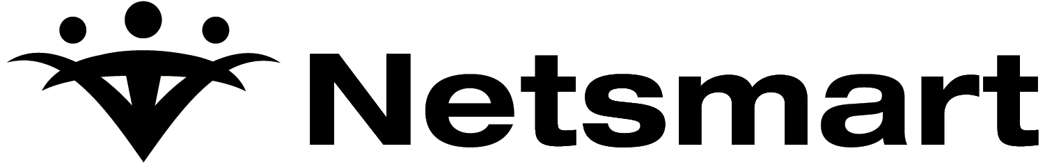 Netsmart logo with abstract human figures above the text.