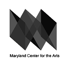 Abstract geometric black and gray overlapping diamond shapes.