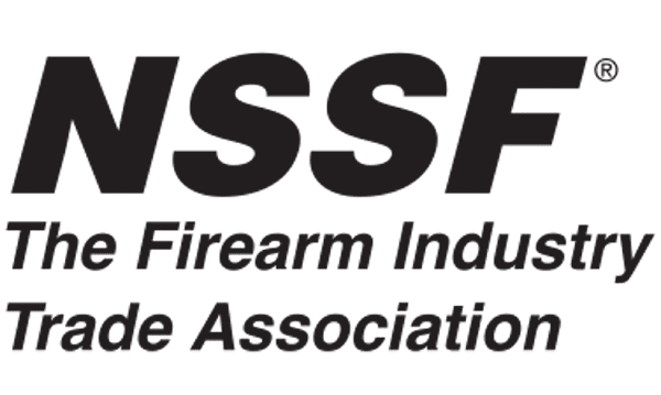 Logo of the National Shooting Sports Foundation with the text "The Firearm Industry Trade Association."