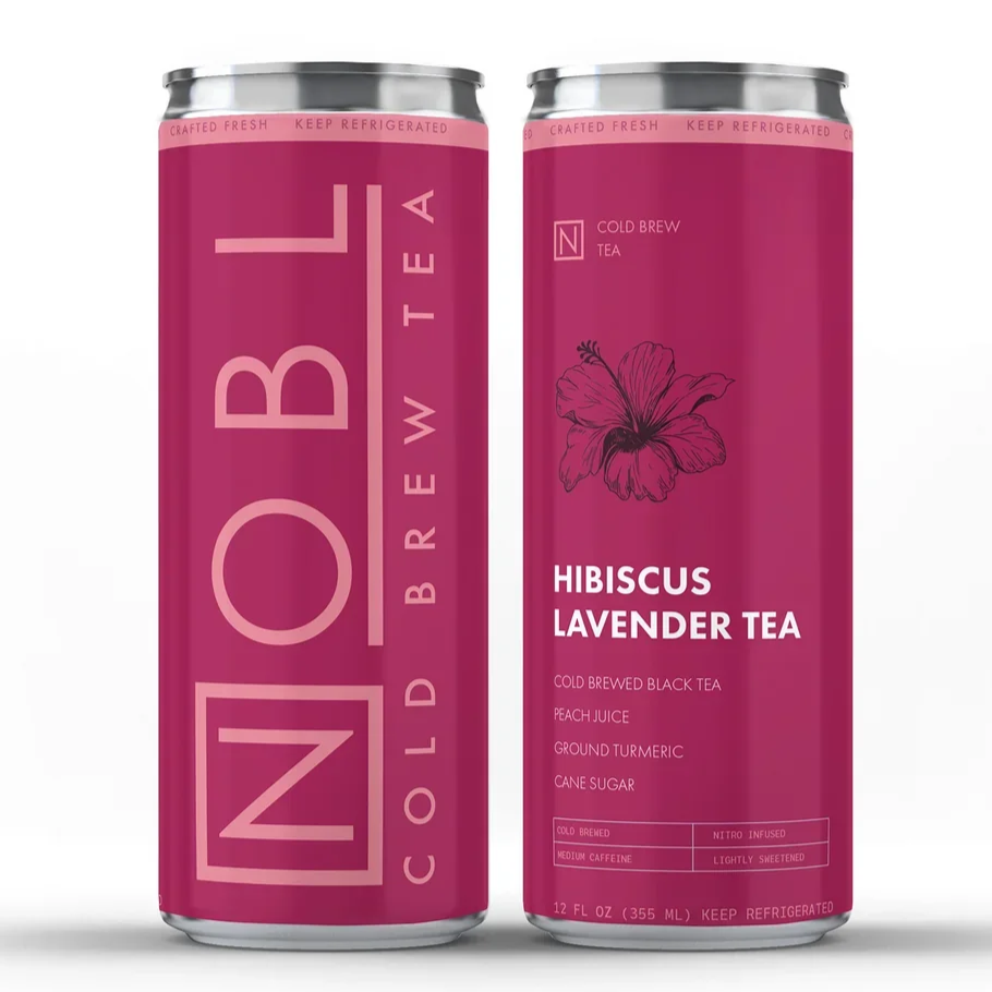 Cold Brew Tea- Hibiscus Lavender (caffeine free)