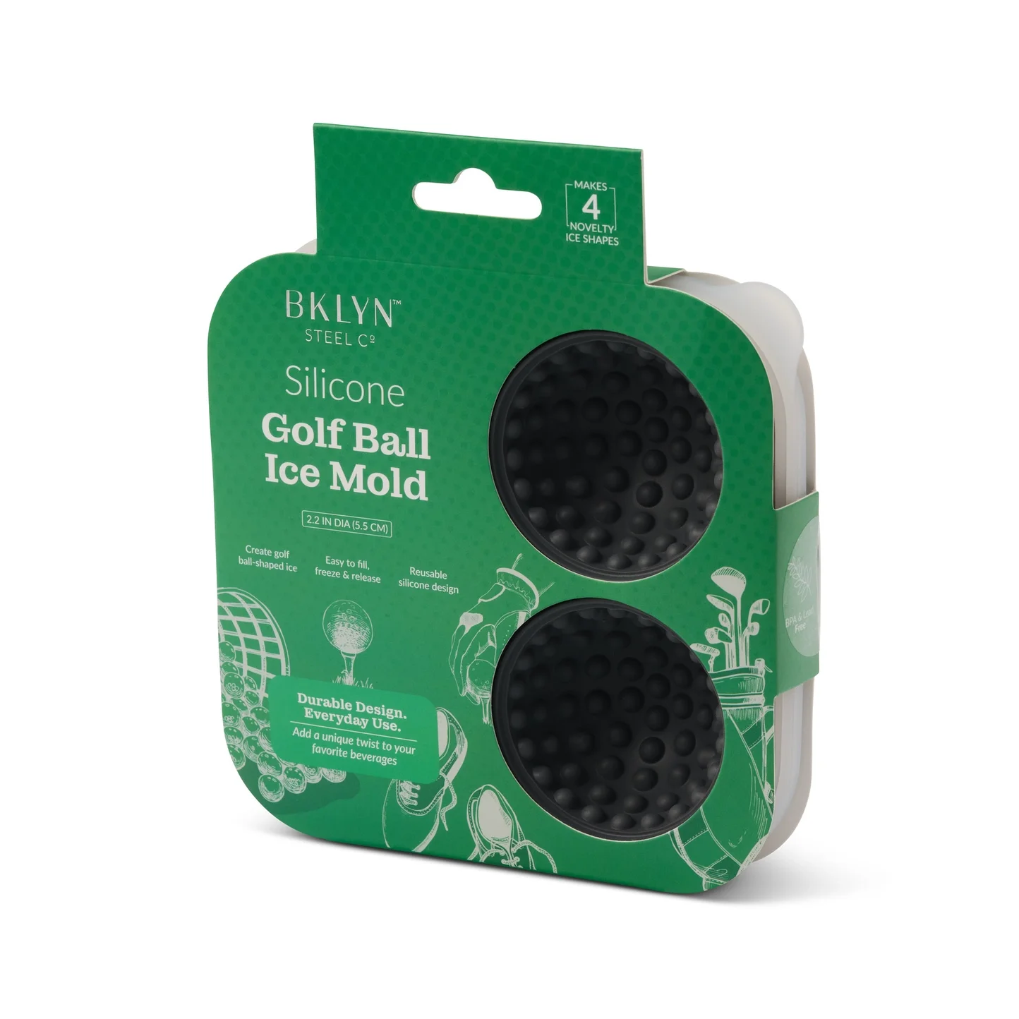 Golf Ball Ice Mold