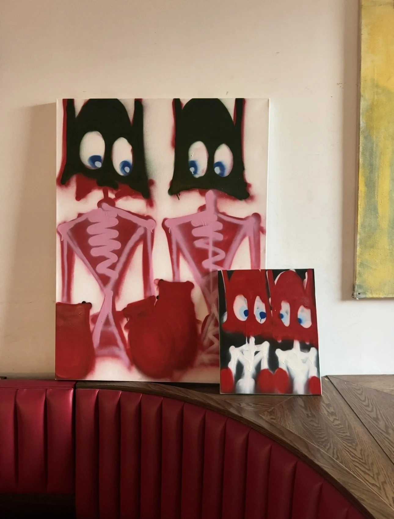 some paints from my first showing