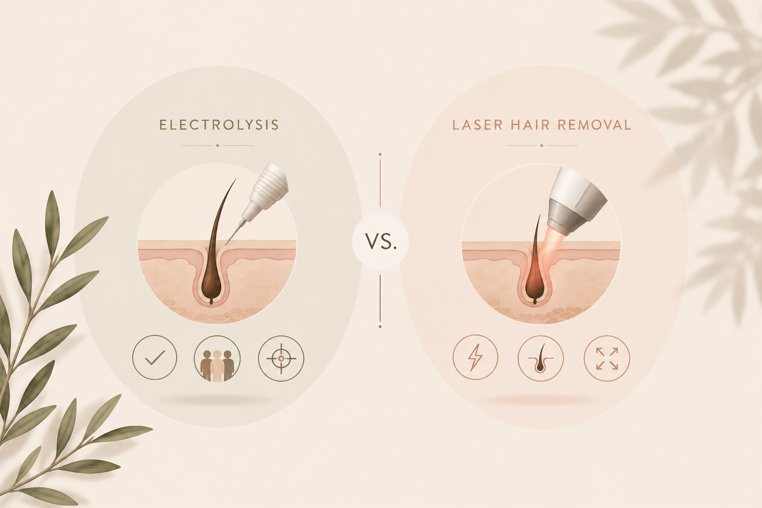 Electrolysis vs. Laser Hair Removal: Which Is Right for You?