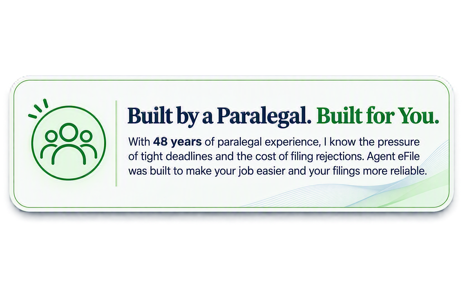 Built by a paralegal, built for you image