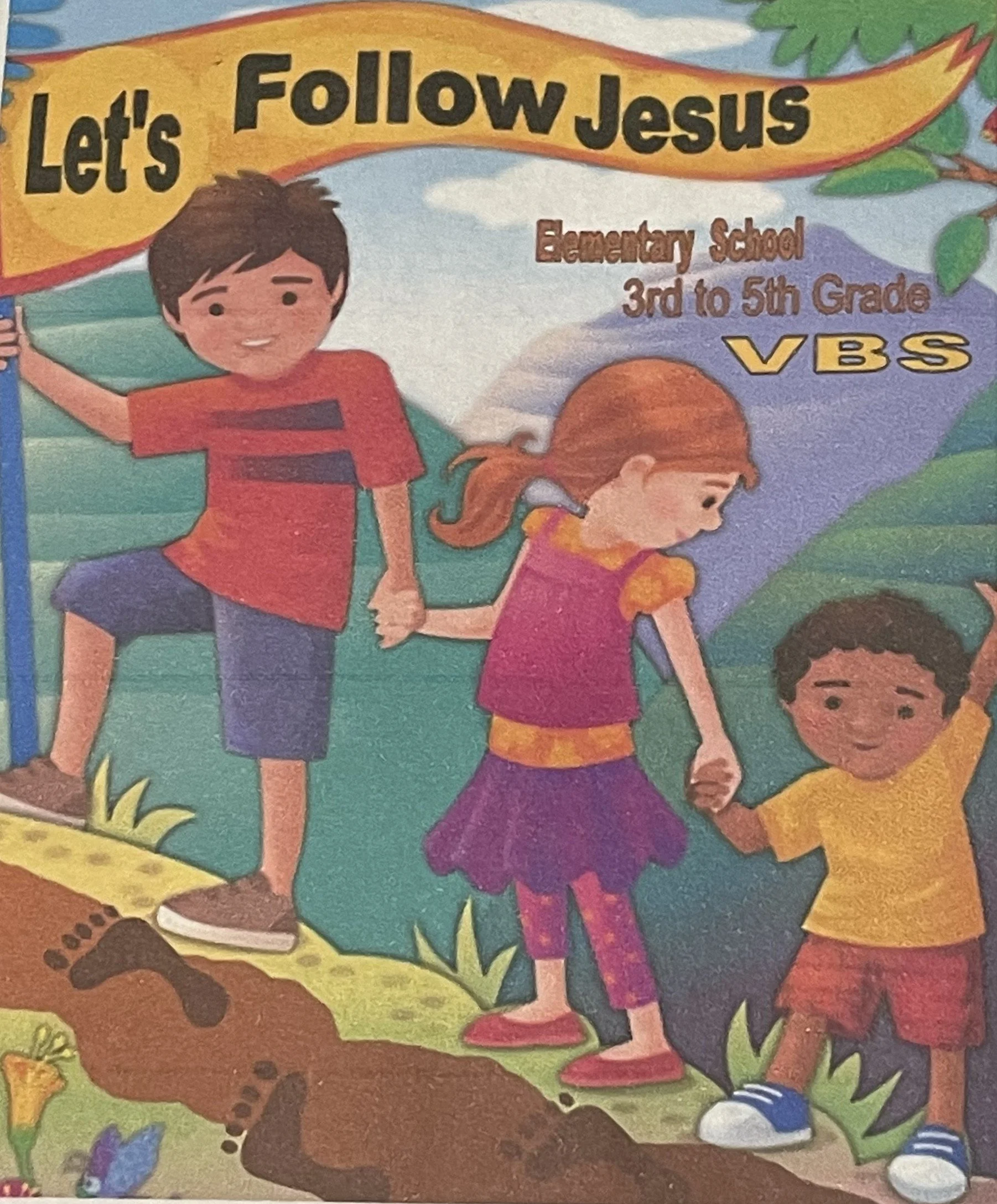 VBS Let's Follow Jesus Grades 1-2 Student