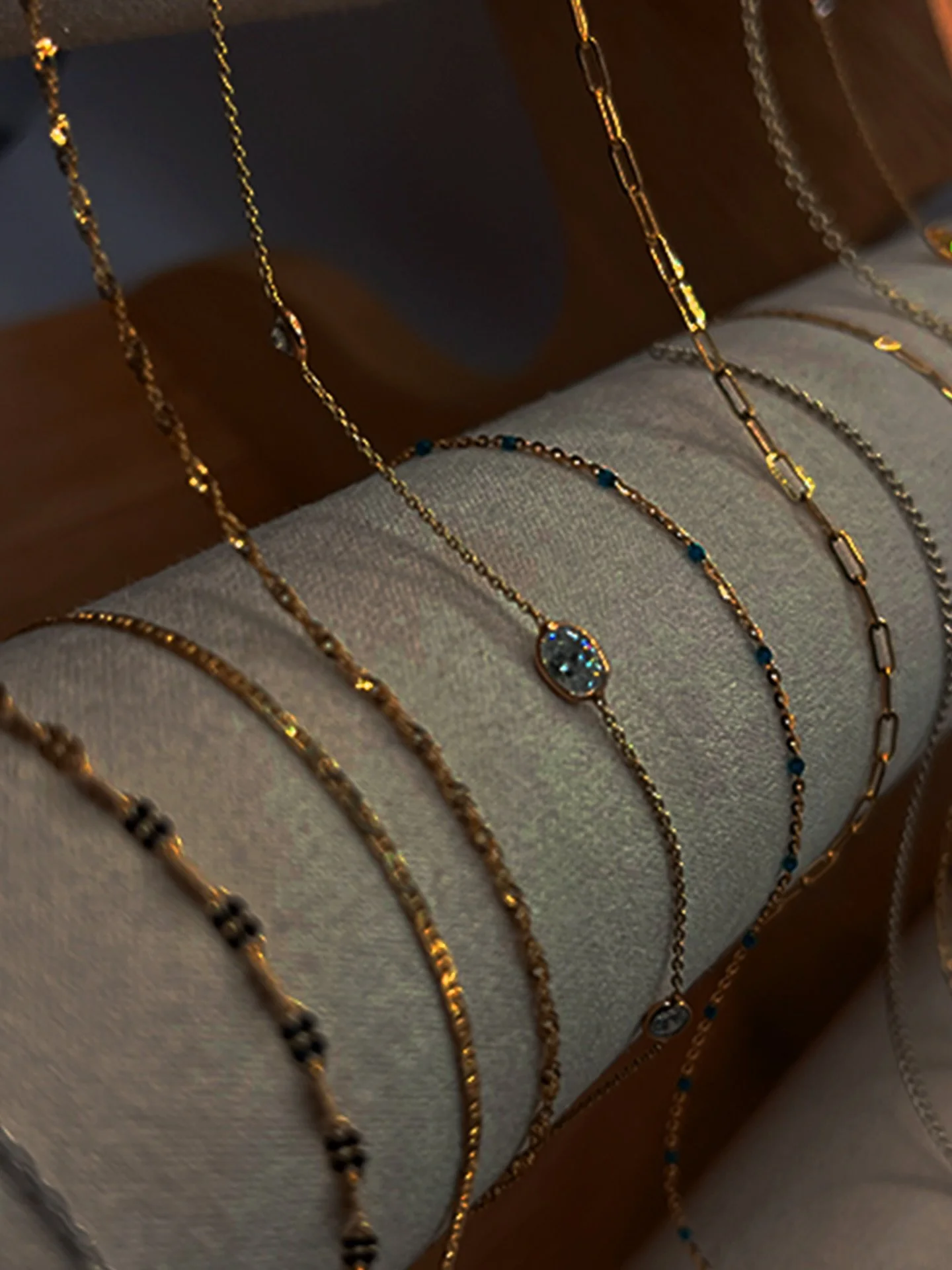 Unlike high street chains who sell solid gold permanent jewellery, I change mine based on demand. Let me know what you want to see. 
Personalised options coming very soon.