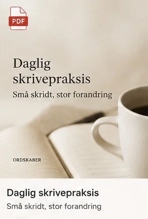 Daglig skrivepraksis