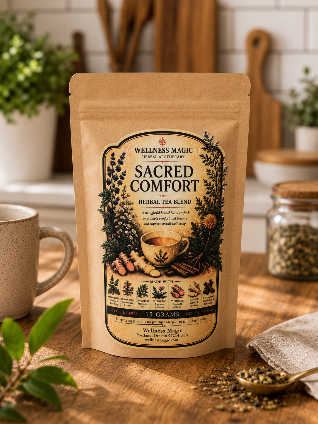 Sacred Comfort Herbal Tea