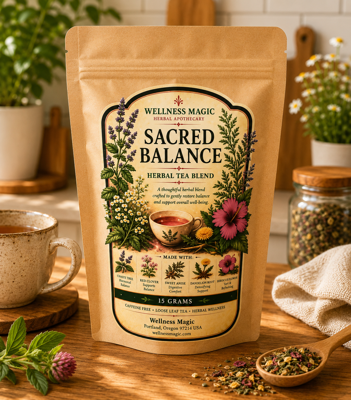 Sacred Balance Herbal Tea