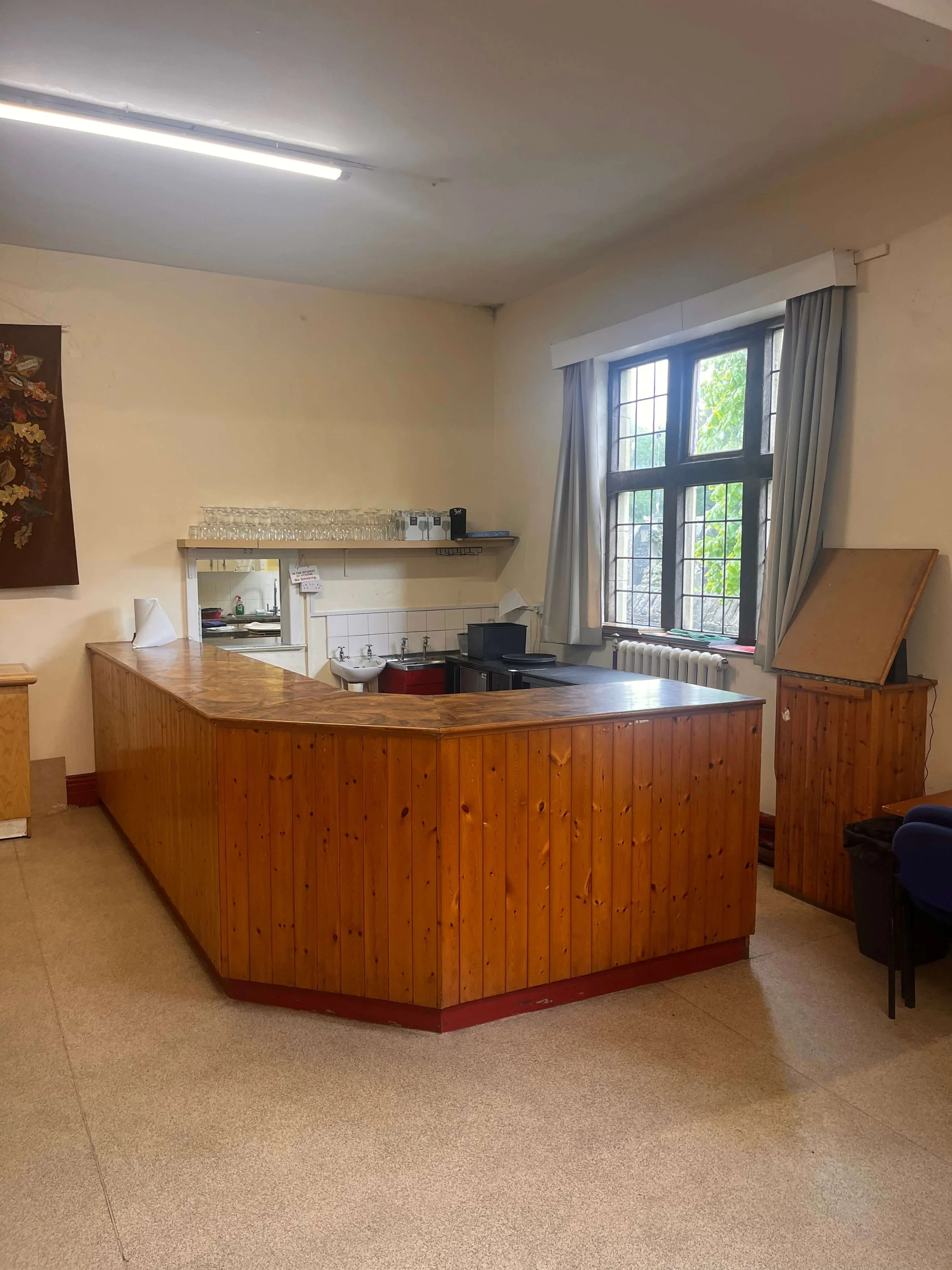Holmbridge Church Hall - Bar Area