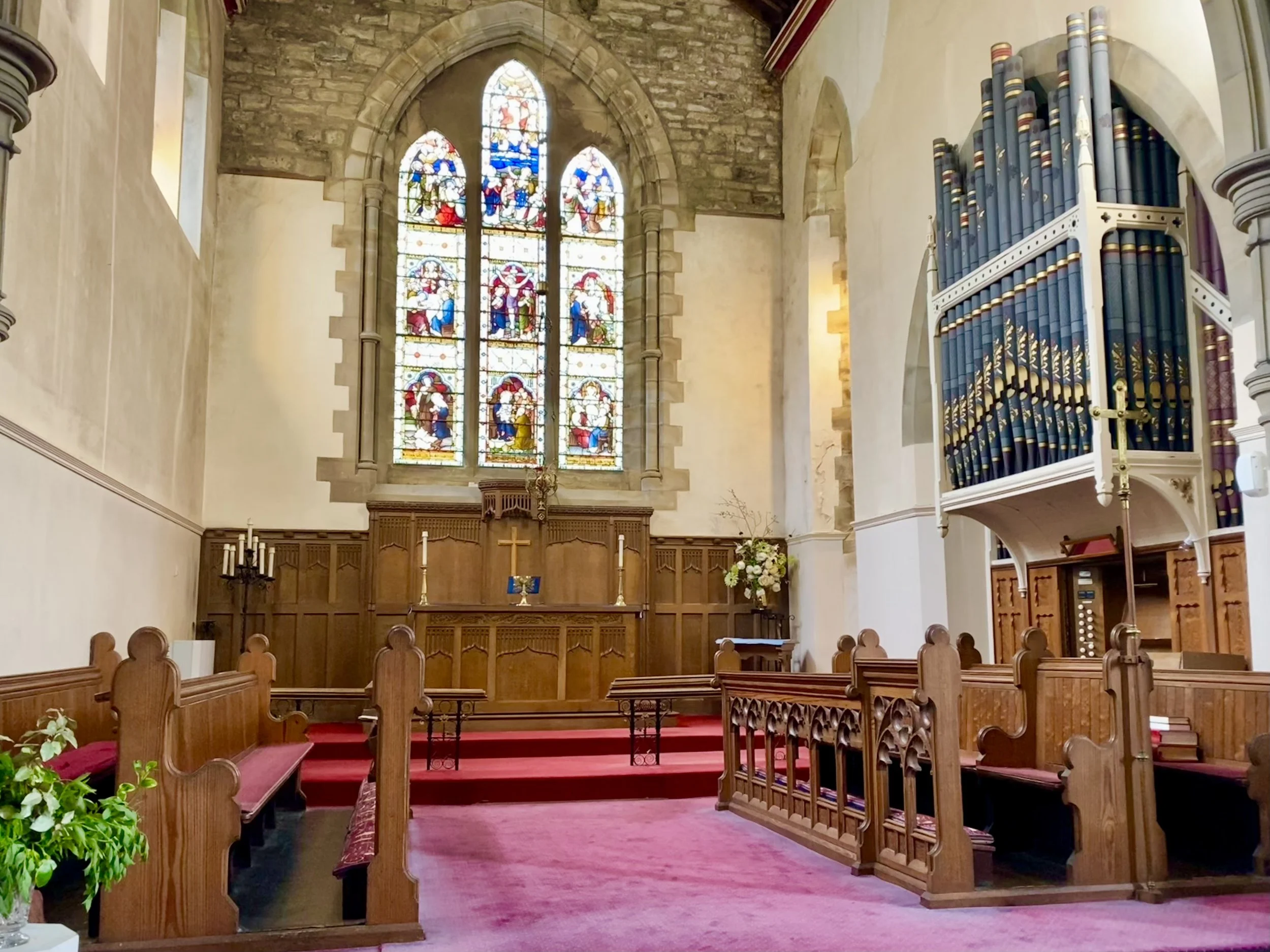 St David's Church Choir Stalls & Altar.jpeg