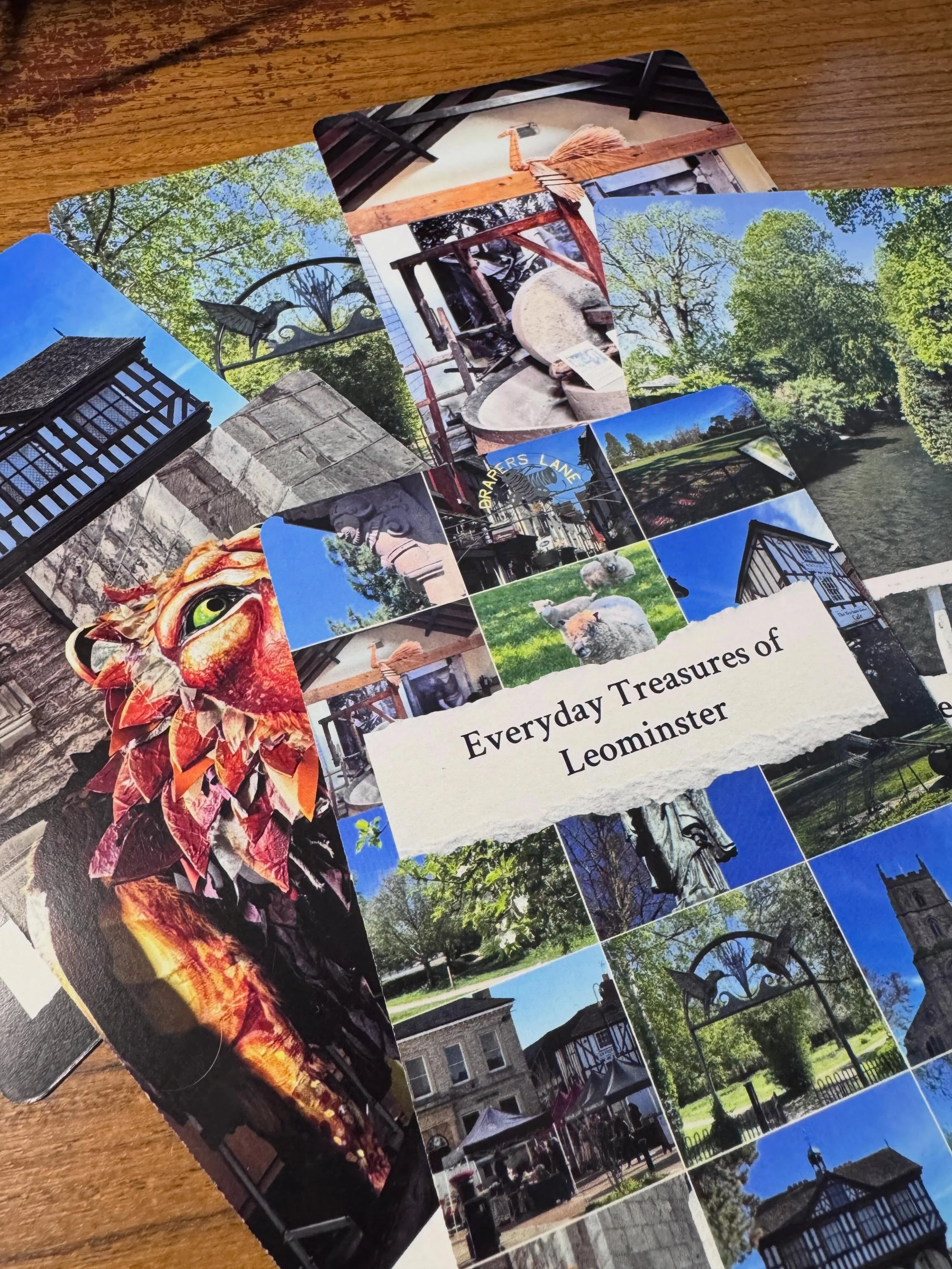 I&rsquo;m excited to be part of the Vikings at the Priory - May 27th - June 22nd @prioryartsleominster 

I&rsquo;ve updated the Leominster Oracle cards and can&rsquo;t wait to hear the stories they inspire.

This time instead of &lsquo;normal&rsquo; 