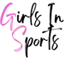 A black background with pink and purple abstract lines and shapes.