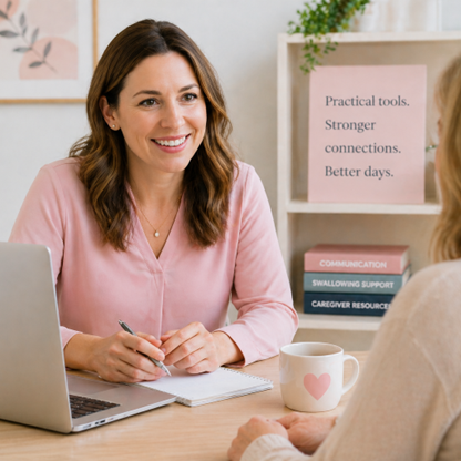 Caregiver starter toolkit for dysphagia, swallowing and communication support and education. Promoting safe swallowing and functional communication