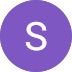 Purple circle with the letter S inside