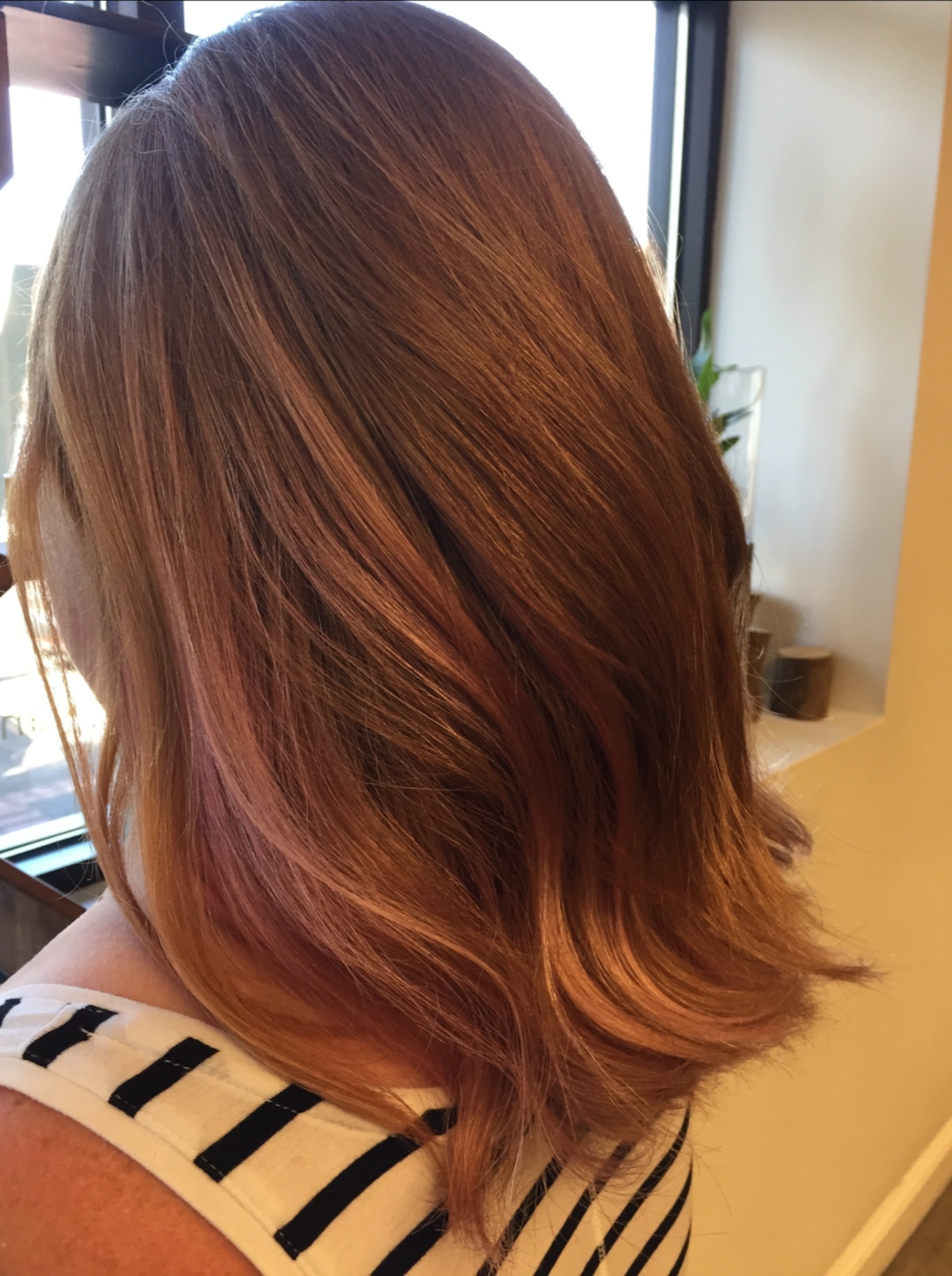 Color Treatment on a client