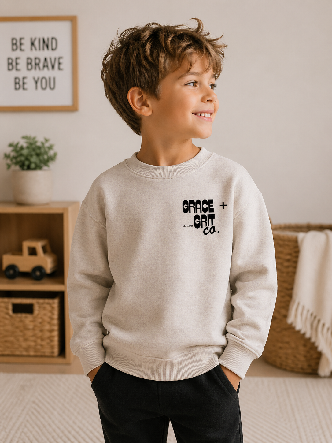 Boys' Crewneck Sweatshirt