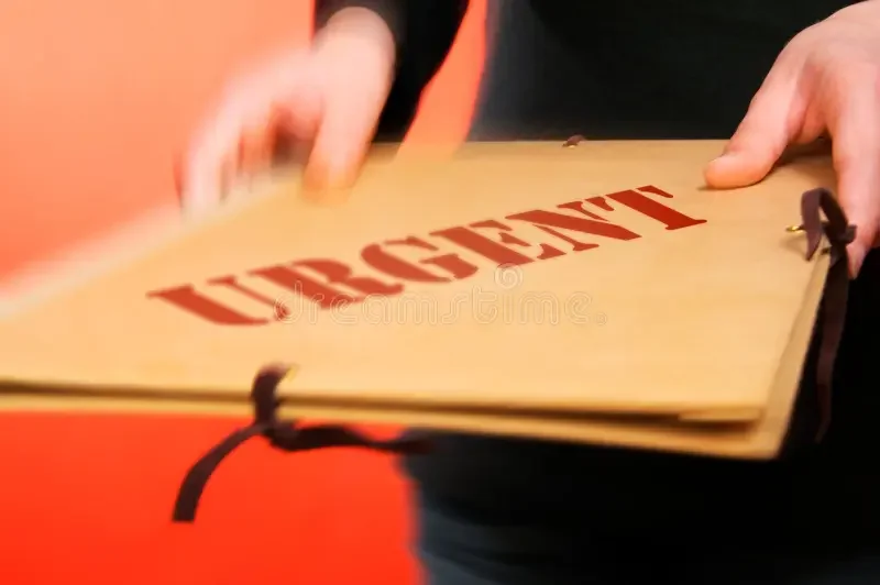 Person holding a vintage