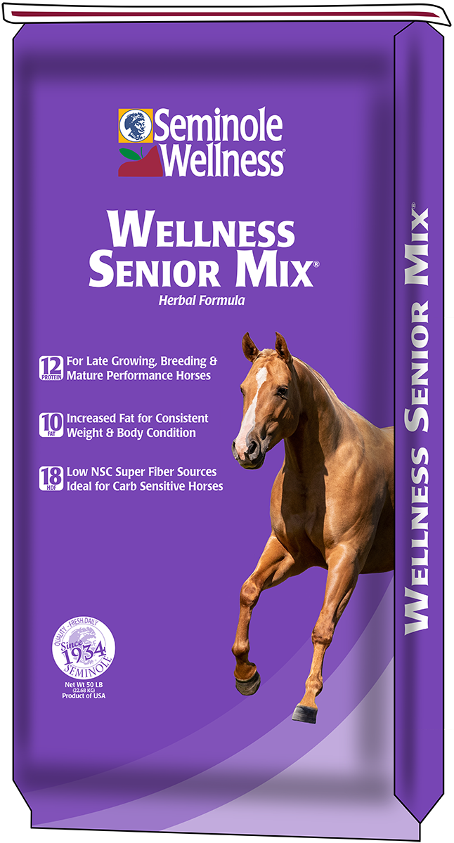 Seminole Wellness Senior Mix - Textured - Herbal, 50 lbs