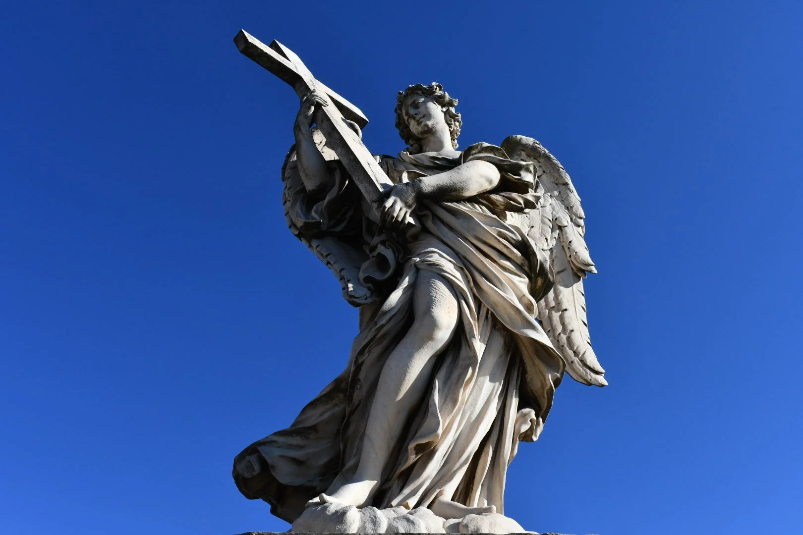 Angel with cross