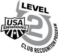 USA Swimming Level 2 Club Recognition badge