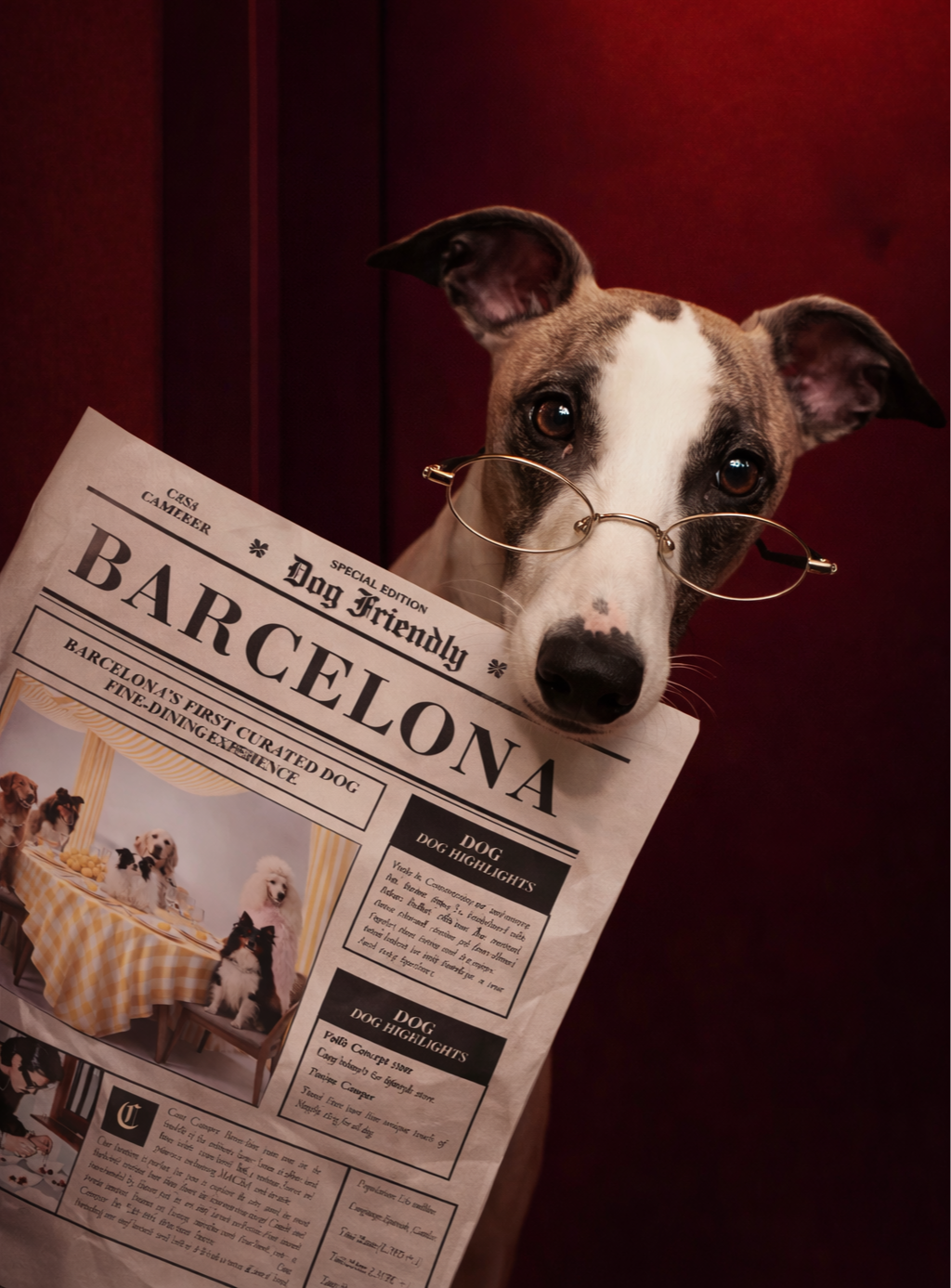 Puppy Love Dinner dog event Barcelona Voilà Concept Store